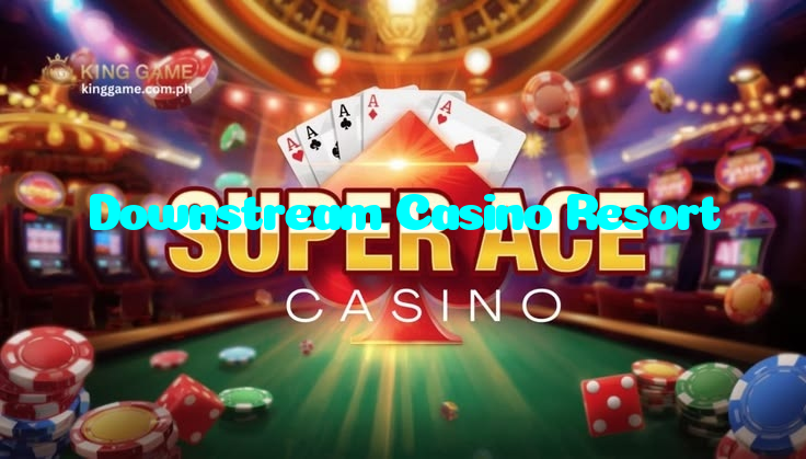 Downstream Casino Resort casino presented on mobile device in Pakistan with slots and live games