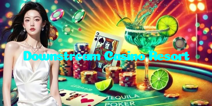 Downstream Casino Resort casino presented on mobile device in Pakistan with slots and live games